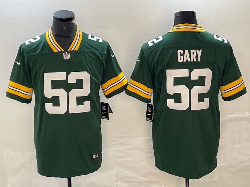Men Green Bay Packers #52 Gary Green New Nike Vapor Untouchable Limited NFL Jersey